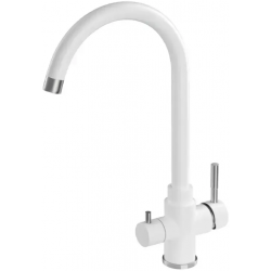 Кухонный смеситель Fabiano SKFC 90 ST Alpine White A-50